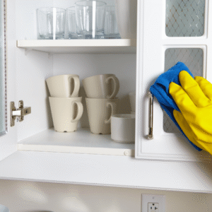 Kitchen Cabinet & Trolley Cleaning β Spotless & Hygienic
